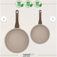 Thermoad Tava Seti Midas Serisi 2 Parça Vizon 20cm-26cm
